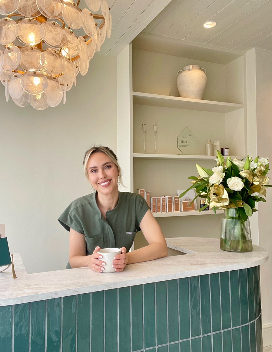 Three Medical Aesthetics - Reception Desk